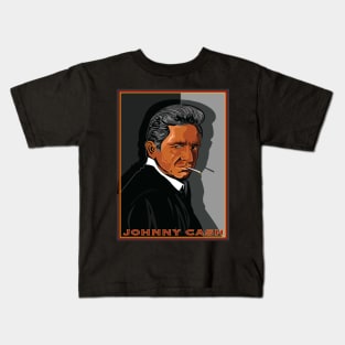 JOHNNY CASH AMERICAN COUNTRY SINGER SONGWRITER Kids T-Shirt